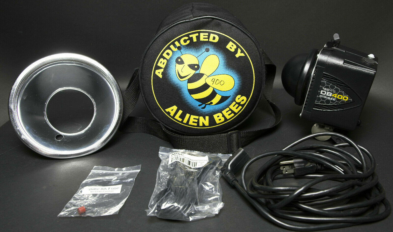 Paul C Buff Alien Bees Digibee Db400 Led Studio Complete Kit W Case, Free Ship!!