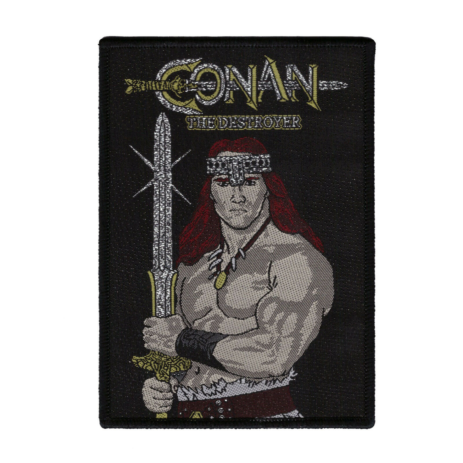 Conan The Destroyer Patch Barbarian-red Sonja-last Action Hero-raw Deal-heat