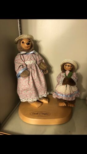 Raikes Bears "lucille And Daphne" 1991 Limited Edition