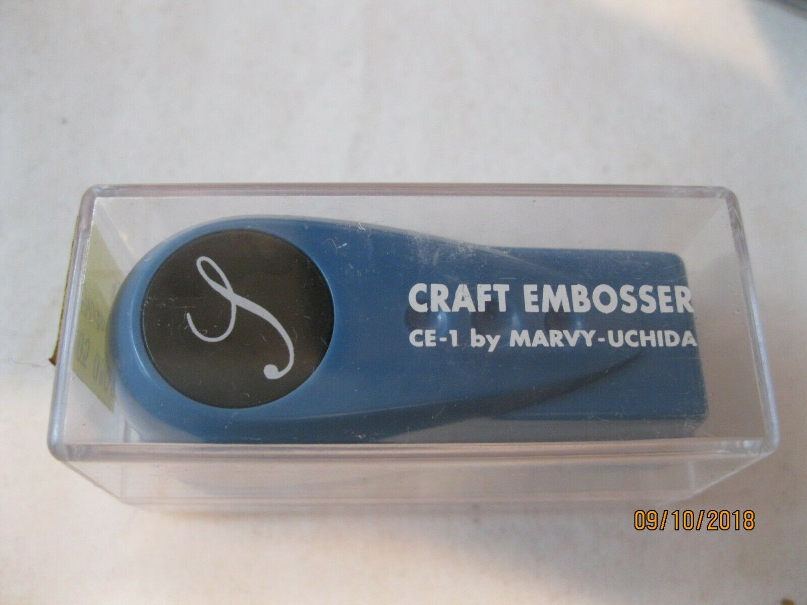 Stamp Craft Embosser Letter "s" By Marvy-uchida Sold By Michaels