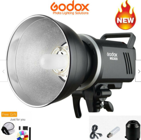 Cpc 2 Godox Ms300 300ws Studio Strobe Head Camera Flash Light Lamp