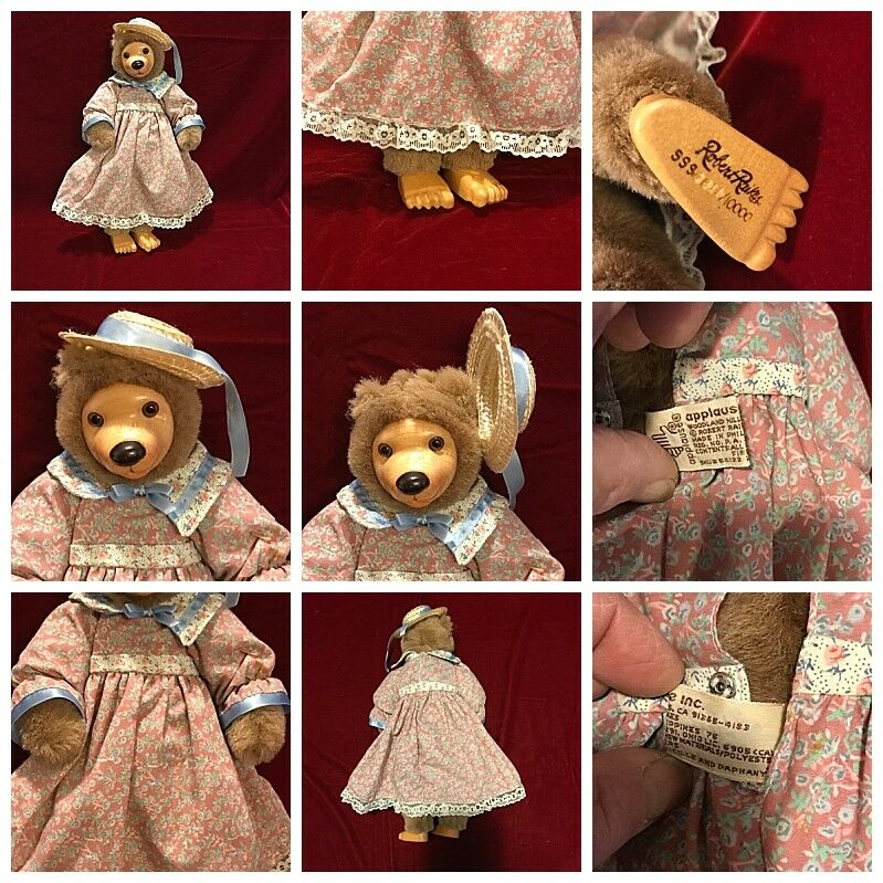 Applause Signed Robert Raike 6811/10000 Lucille Only Calico Country Bear 1991