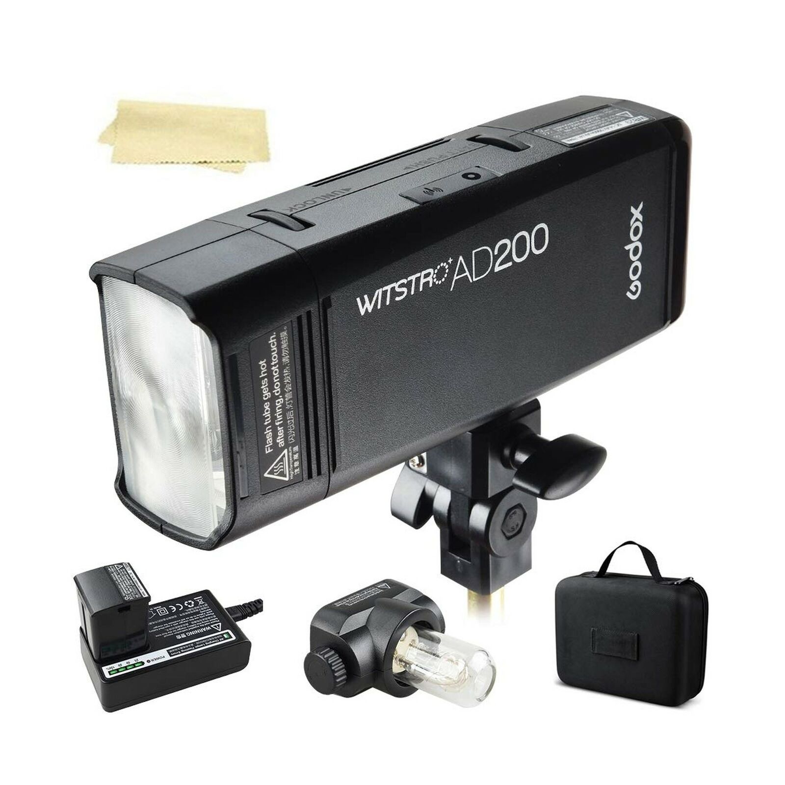 Godox Ad200 200ws 2.4g Ttl 1/8000 Hss Strobe Flash Strobe Speedlite Monolight...